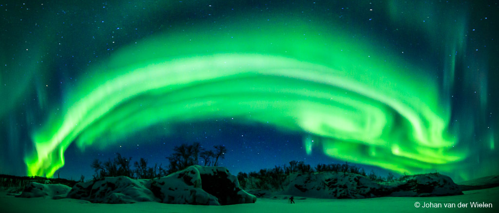 "The night photographer" - selfie @ Arctic Auroa Chase 2019#aac2019While sitting at Heslinki airport I cannot resist continuing processing and editting pictures. During the first Arctic Aurora Chase Finn Snaterse and I organised as our 25th phototour I've made about 4000 pictures and ca. 10.000 timelapse images. This will take some time to all process but some pictures I'm very curious about. Like this one, taken on the lake Torneträsk near Abisko. A selfie within a panorama with three pictures. This picture gives the best impression of how I felt during the chase... happy, enthusiastic, impressed and hard working :-)Pano of three pictures with Venus Optics - Laowa 12mm f/2.8 Zero-Dgrtz. Johan van der Wielen