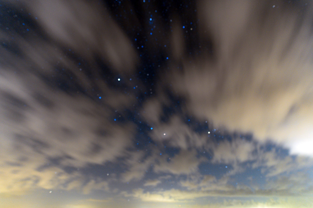 Schokland bij nacht