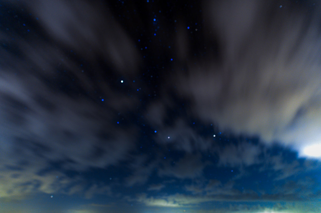 Schokland bij nacht