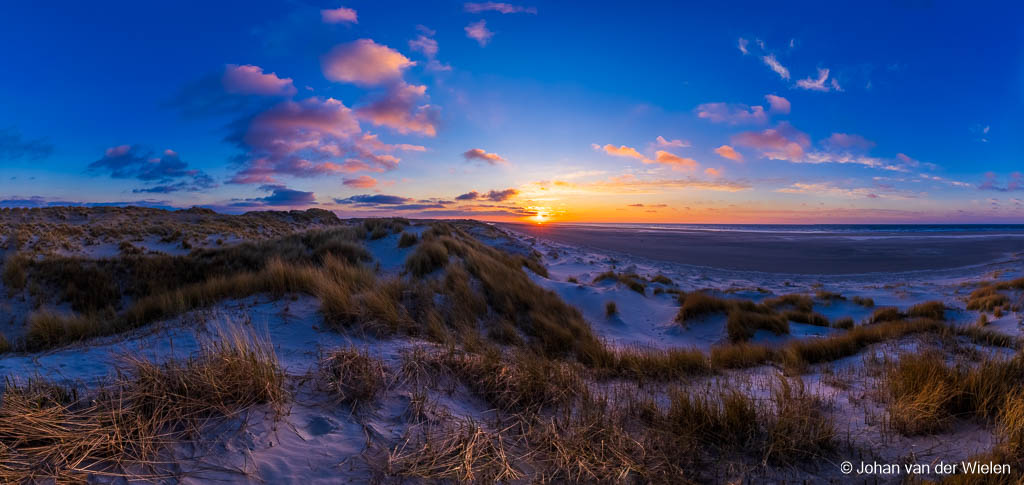 Perfecte Waddenzonsondergang ...