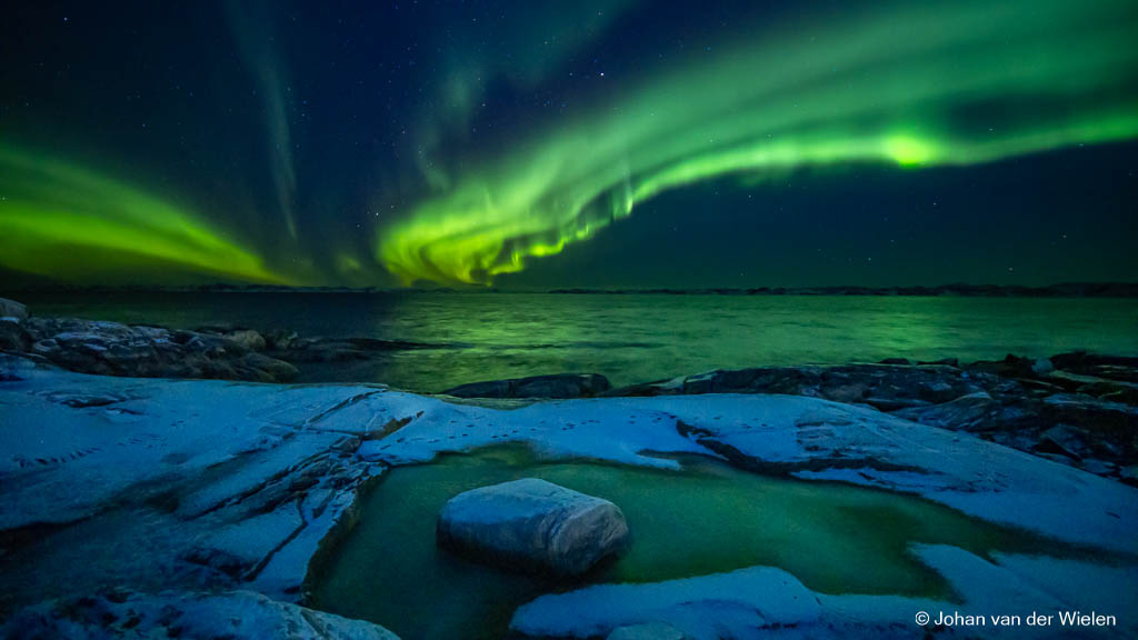 First night in Greenland...