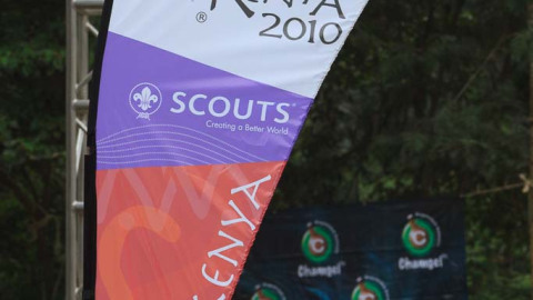 Openingsceremonie World Scout Moot 2010 Kenia